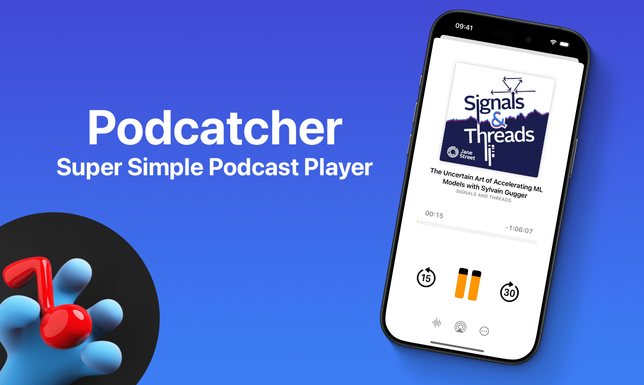 startuptile Podcatcher-Super simple podcast player for iOS