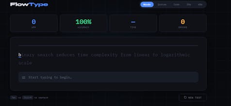 FlowType ā Precision TypingFlowType gallery image