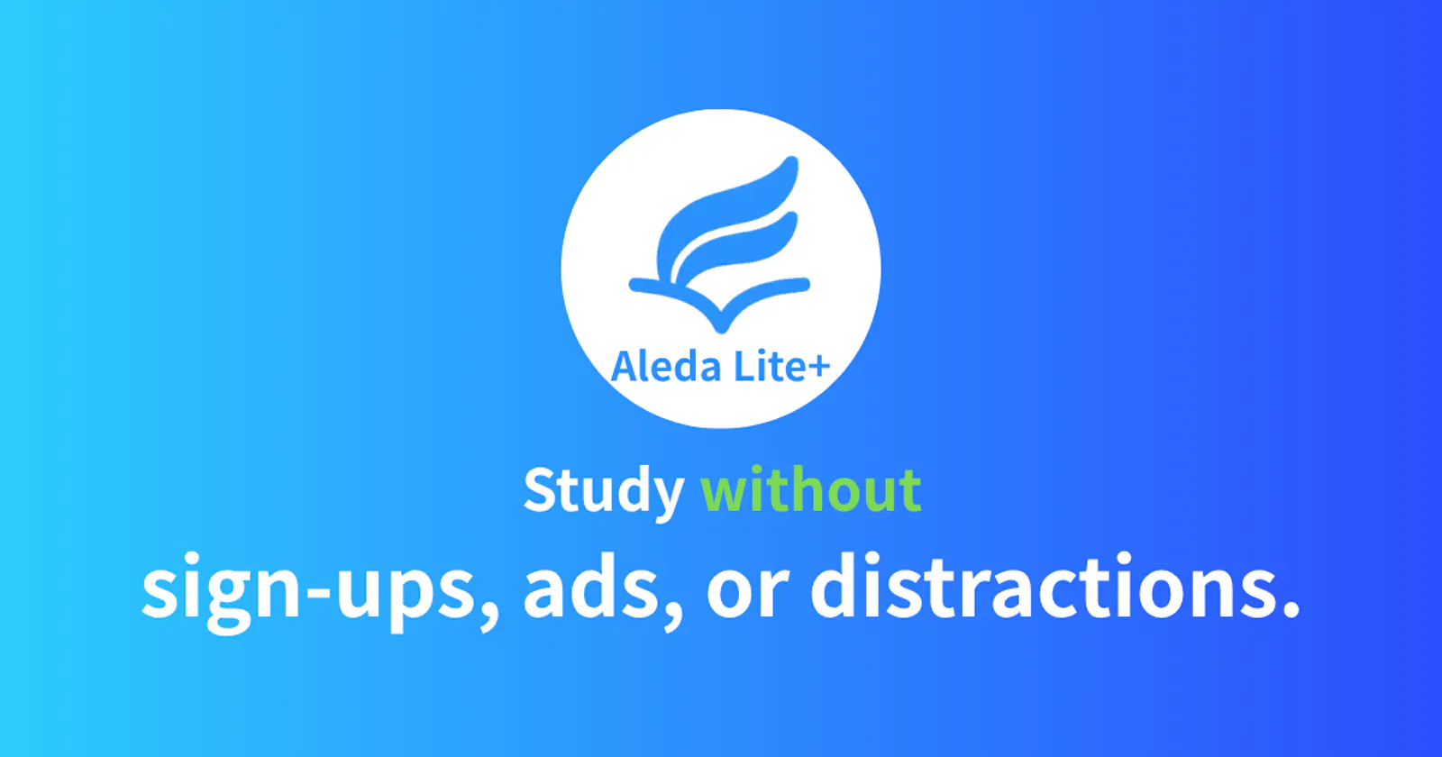 Aleda Lite+ screenshot 1