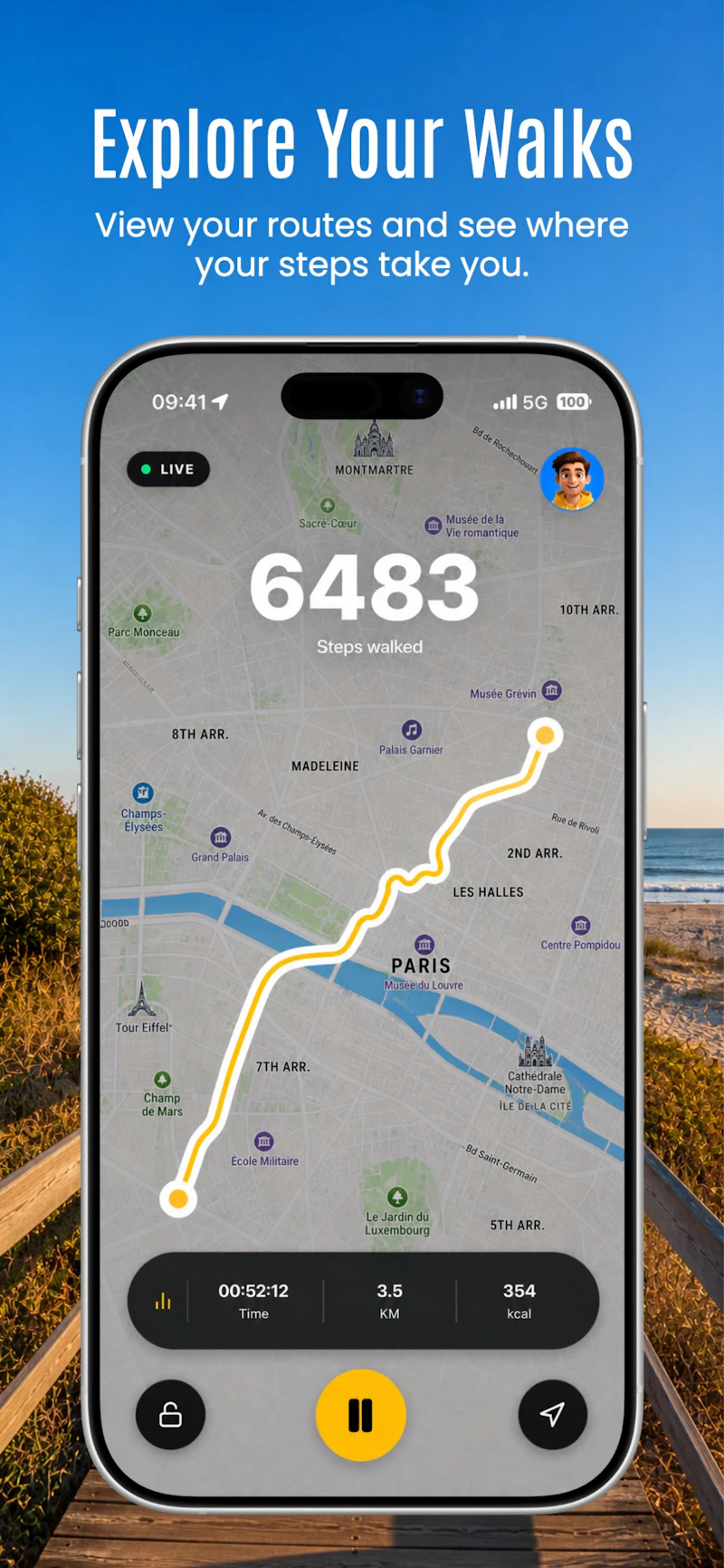 GoXplore - Walk the world screenshot 3