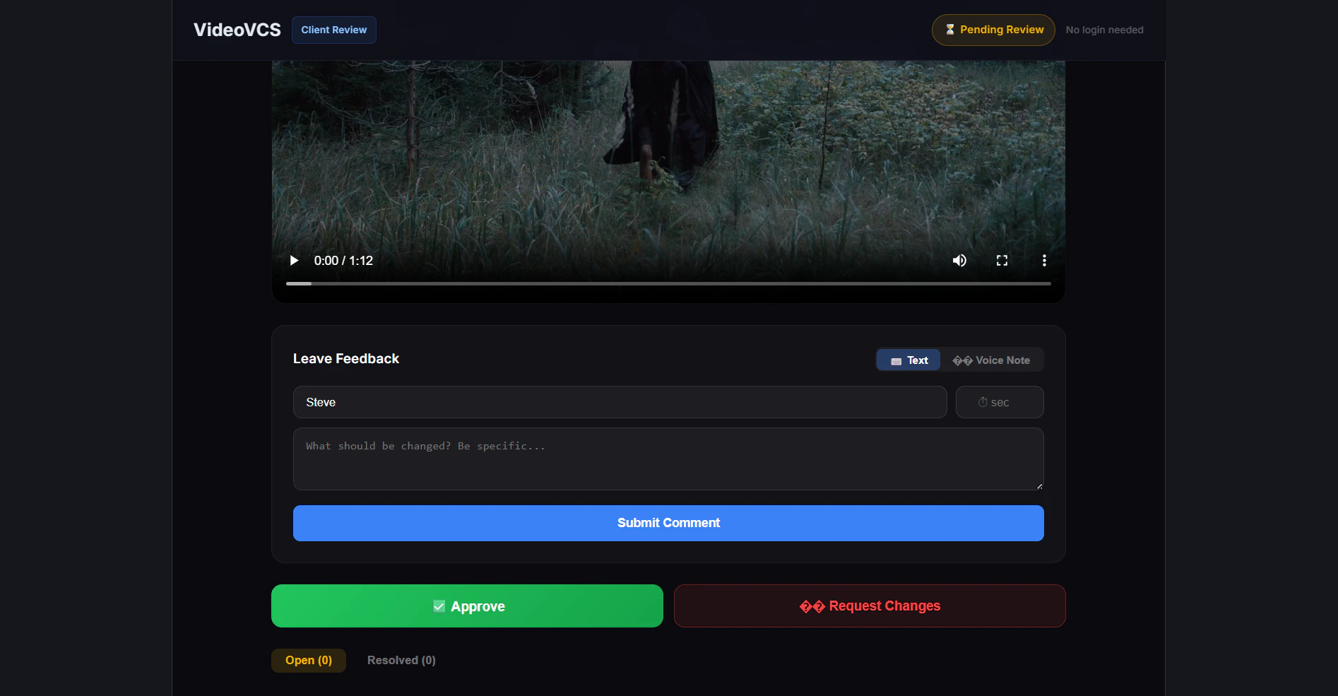 VideoVCS screenshot 4