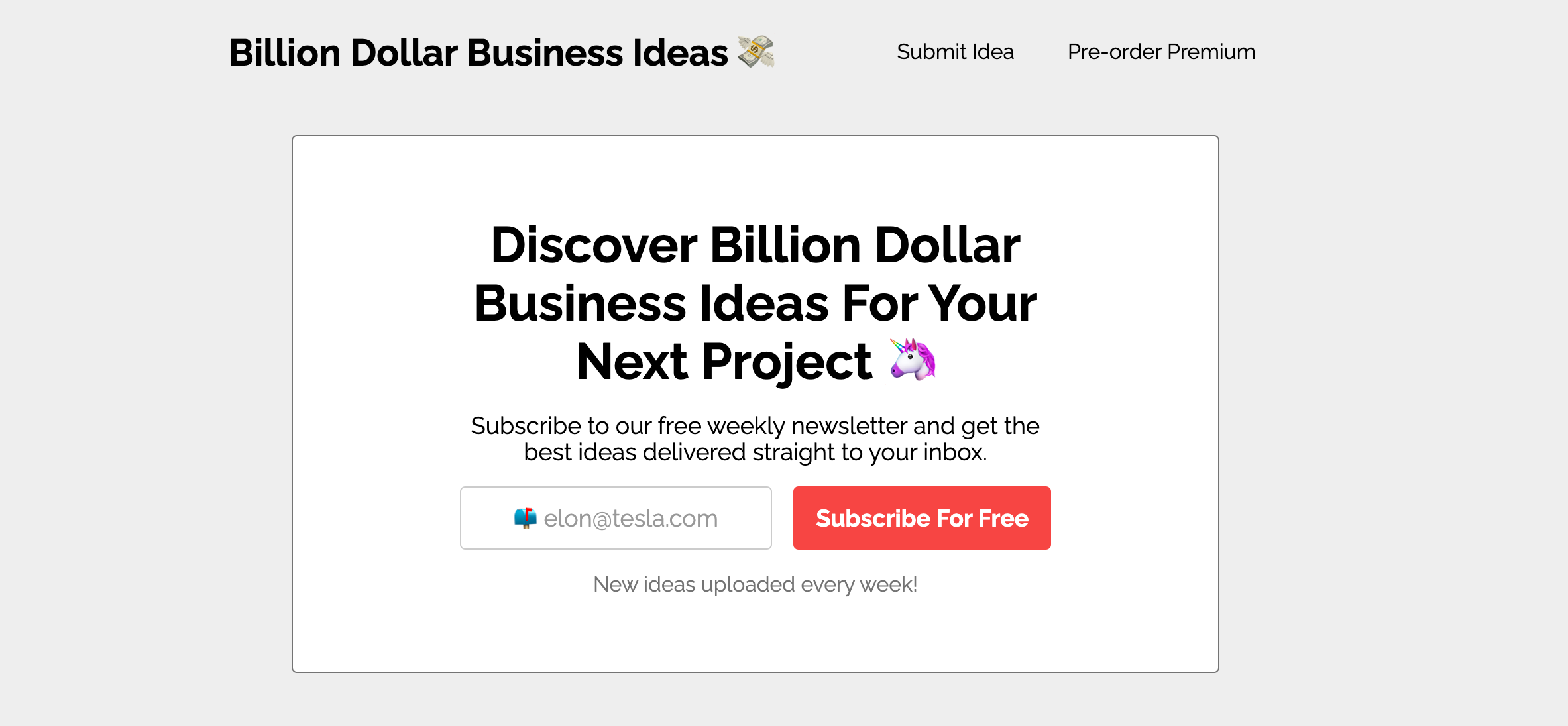Billion Dollar Business Ideas gallery image