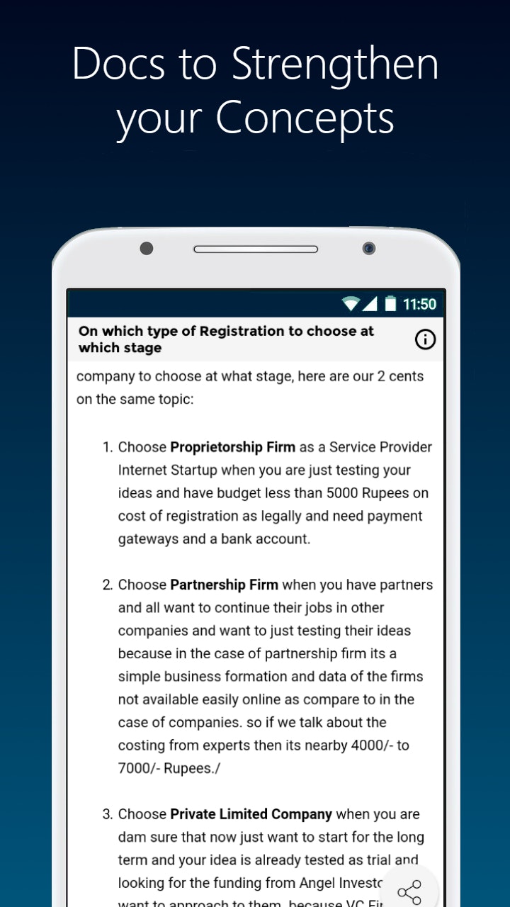 Startup CEO Entrepreneur App: India Funding B-plan gallery image