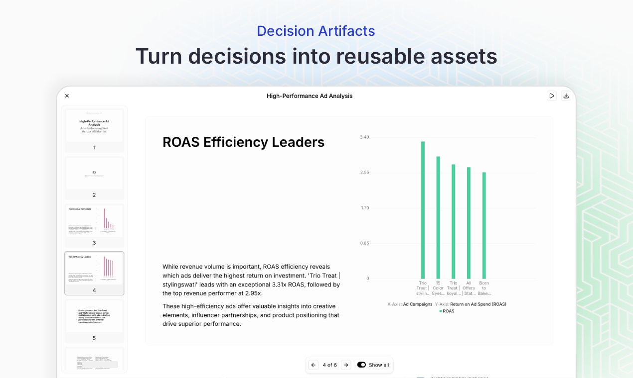 DecisionX - Screenshot 3 showing product features and functionality