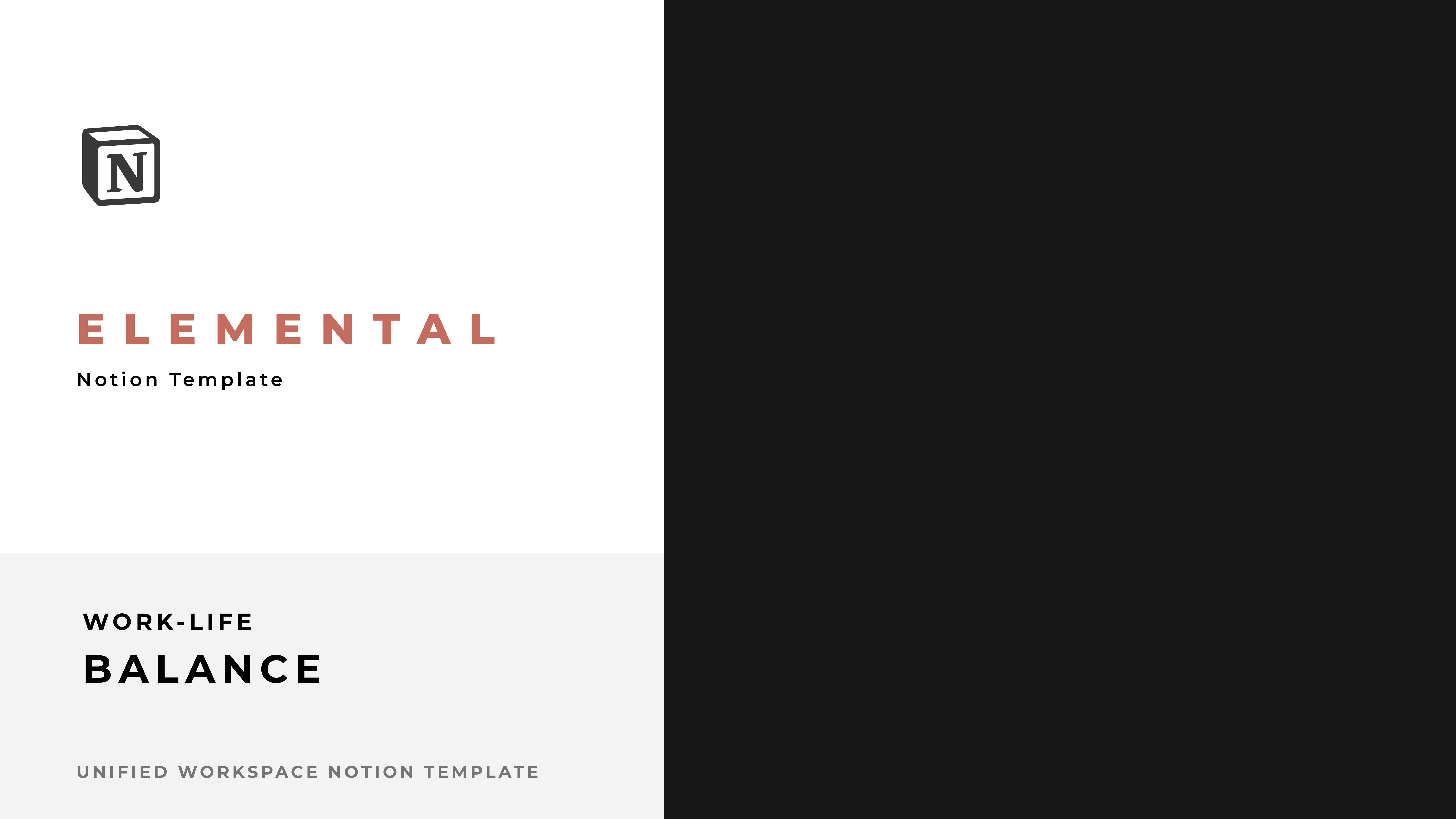 Elemental Notion Template  gallery image