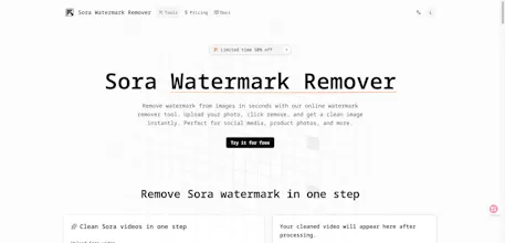 Sora Watermark Remover gallery image