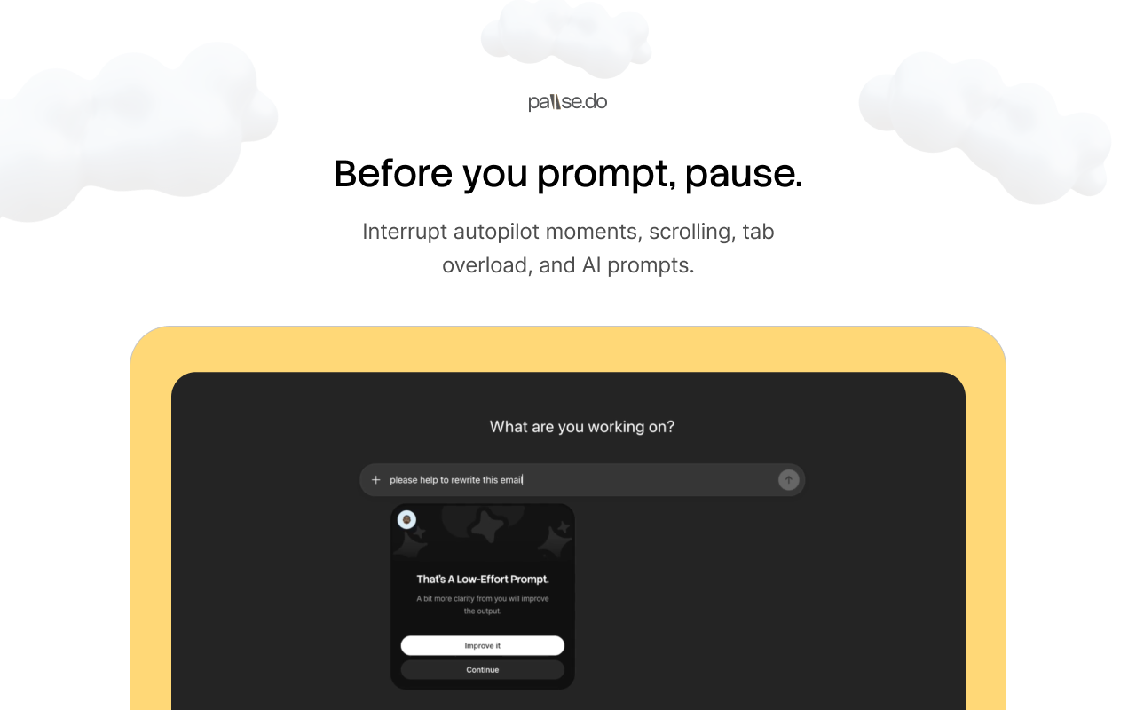 Pause.do gallery image