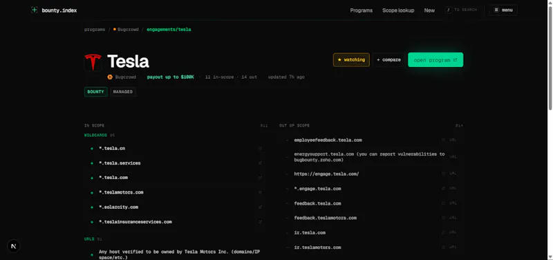 Bounty Index  screenshot 2