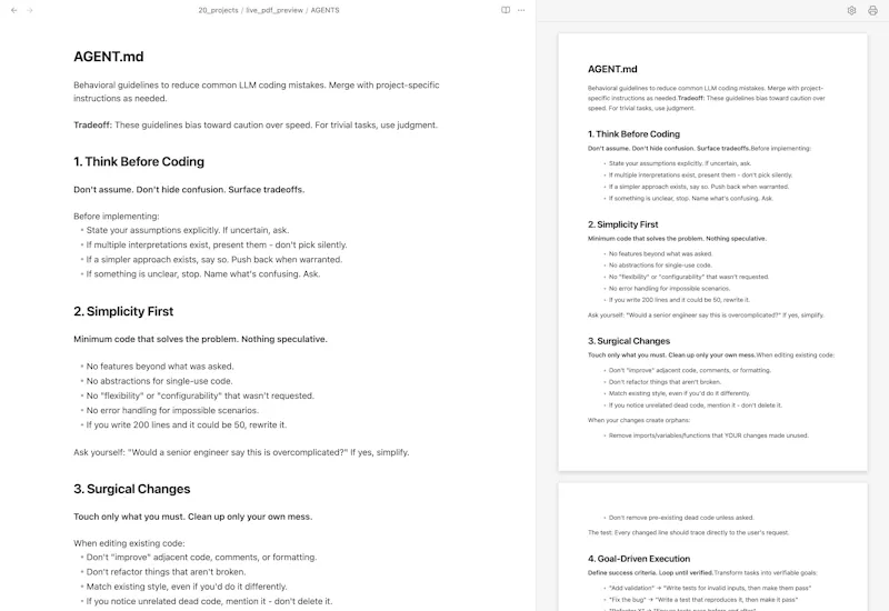 Live PDF Preview screenshot 2