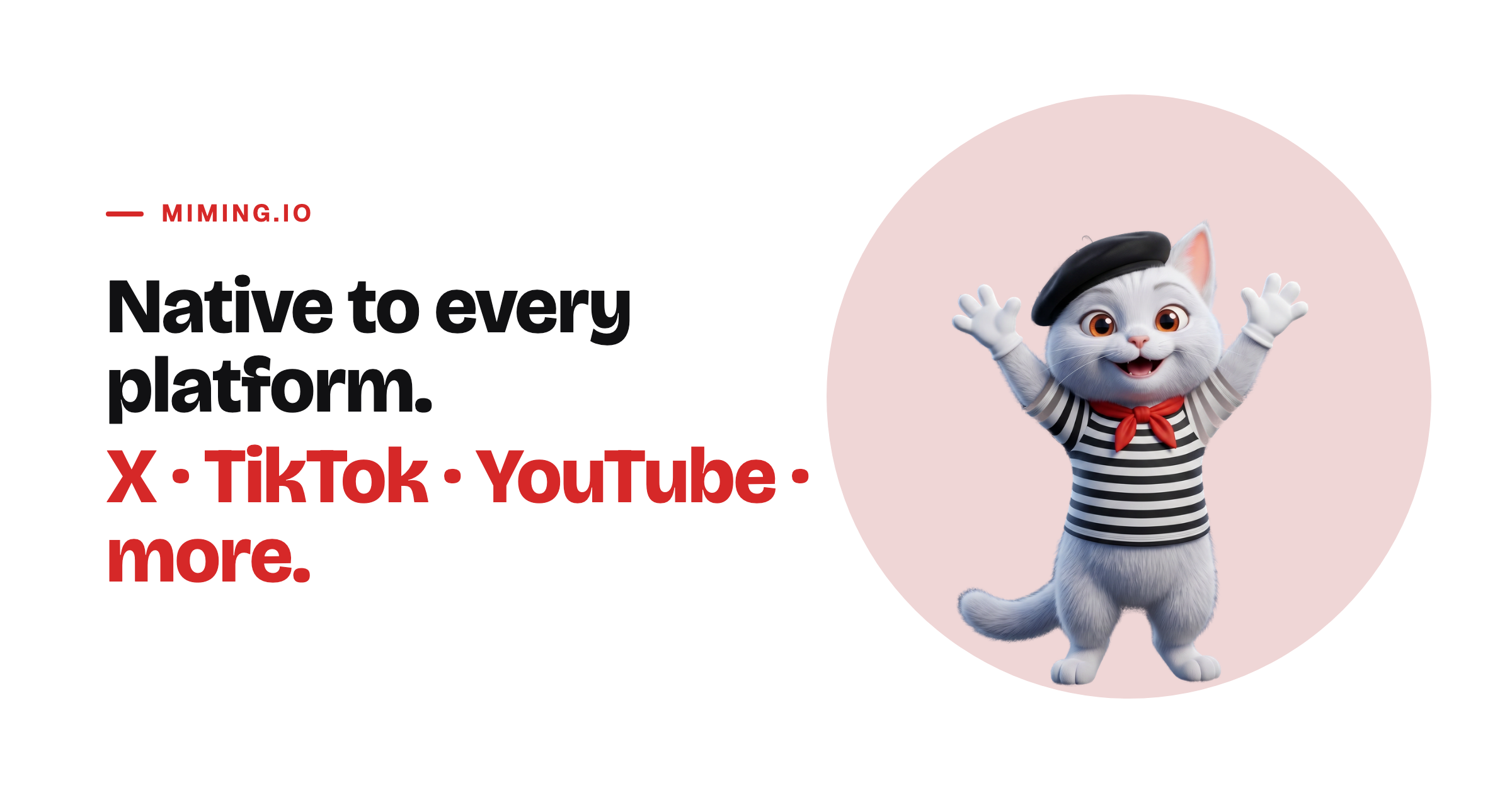 Miming gallery image