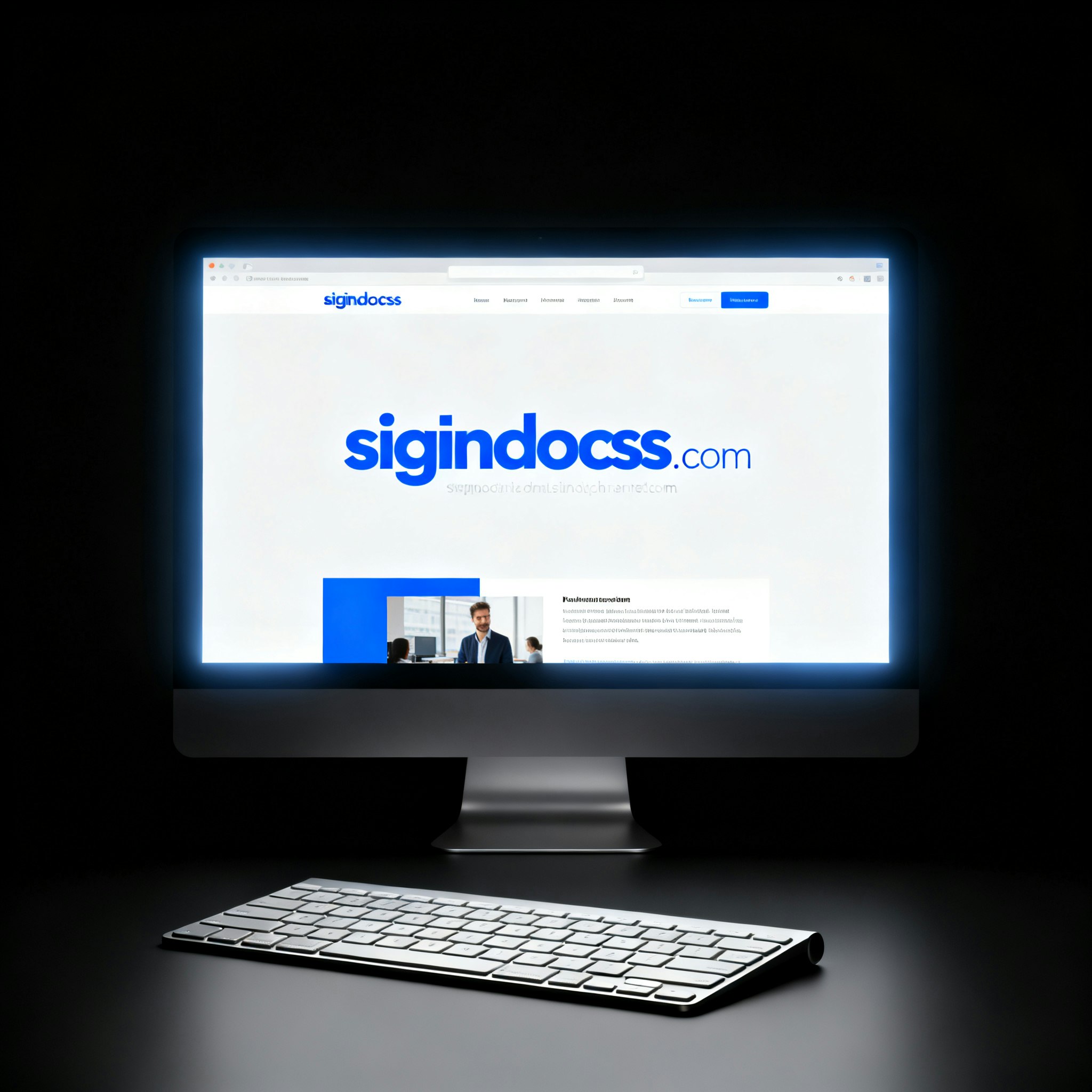 SignDocss - Product Hunt launch logo and brand identity