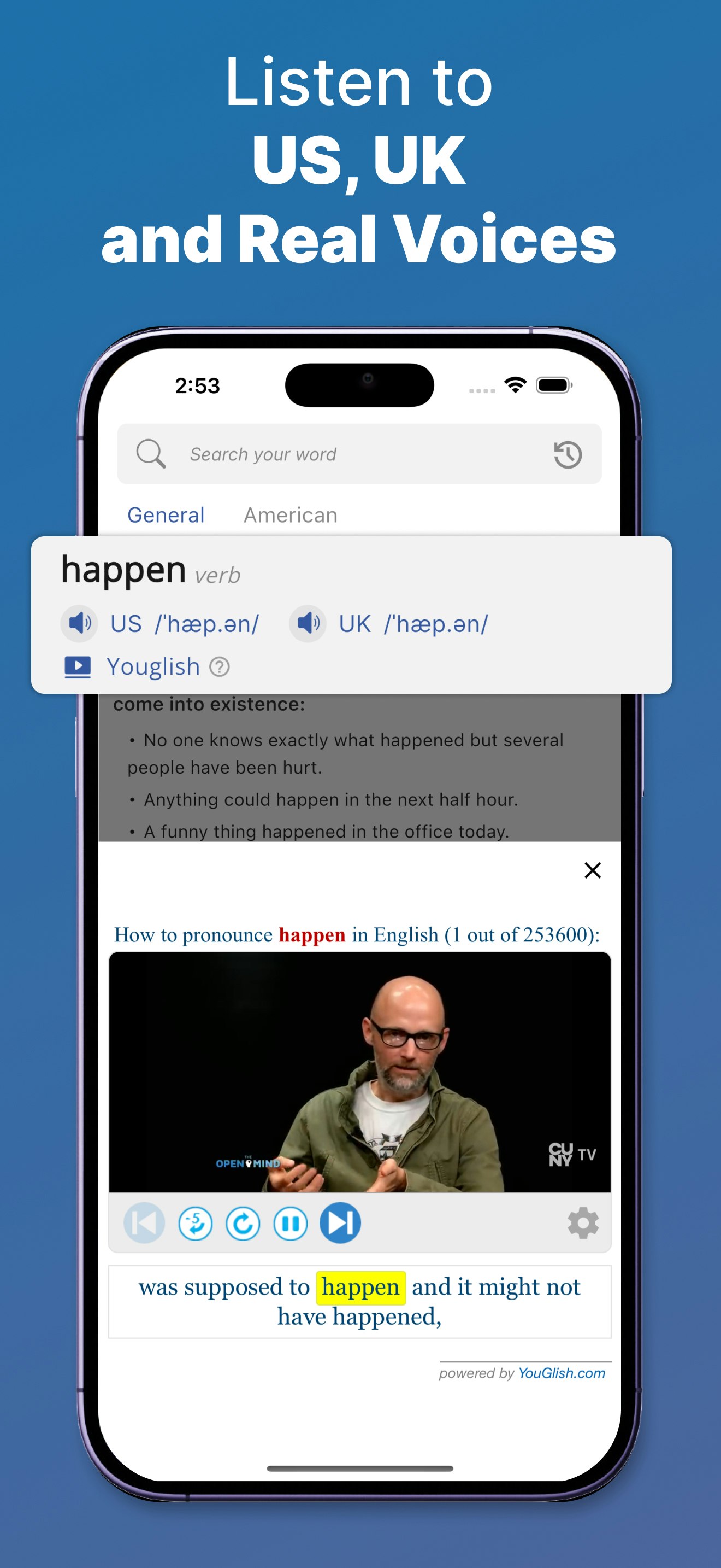 Mídia 2 de Engdict - Dicionário Inglês - Aprenda inglês rapidamente