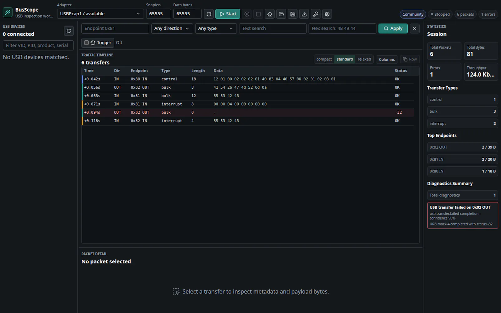 Bus Scope screenshot 3