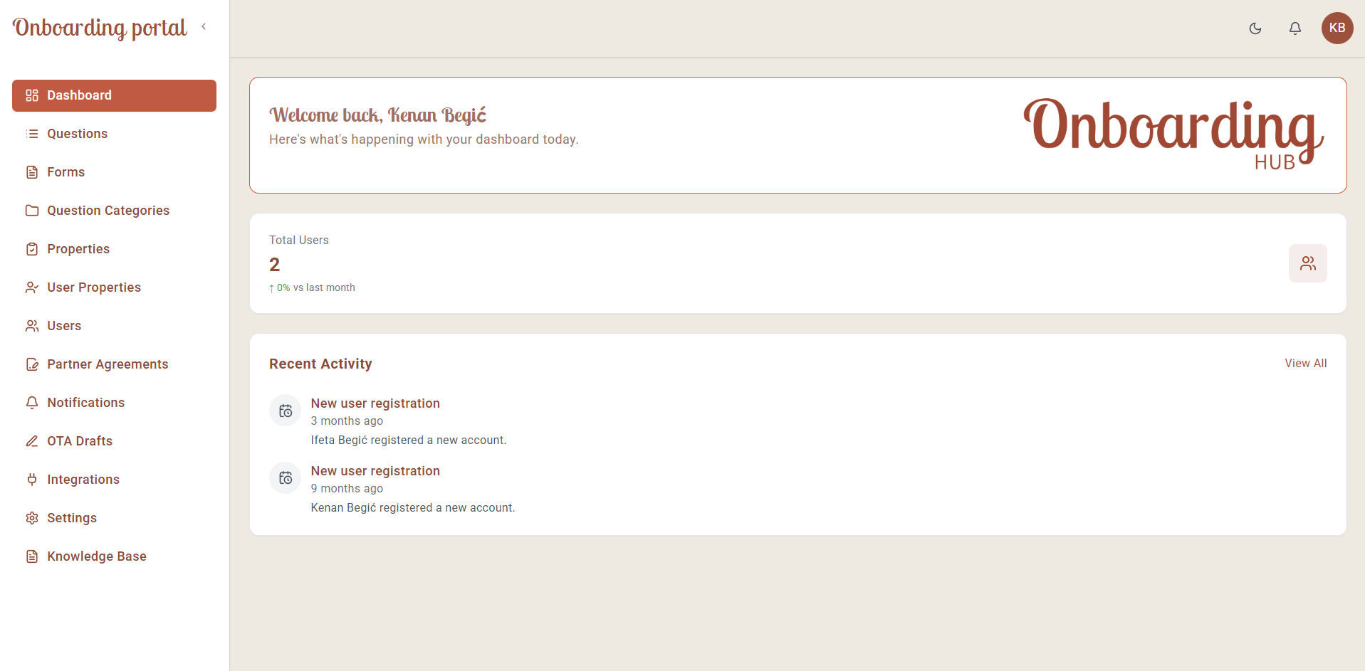 OnboardingHub gallery image