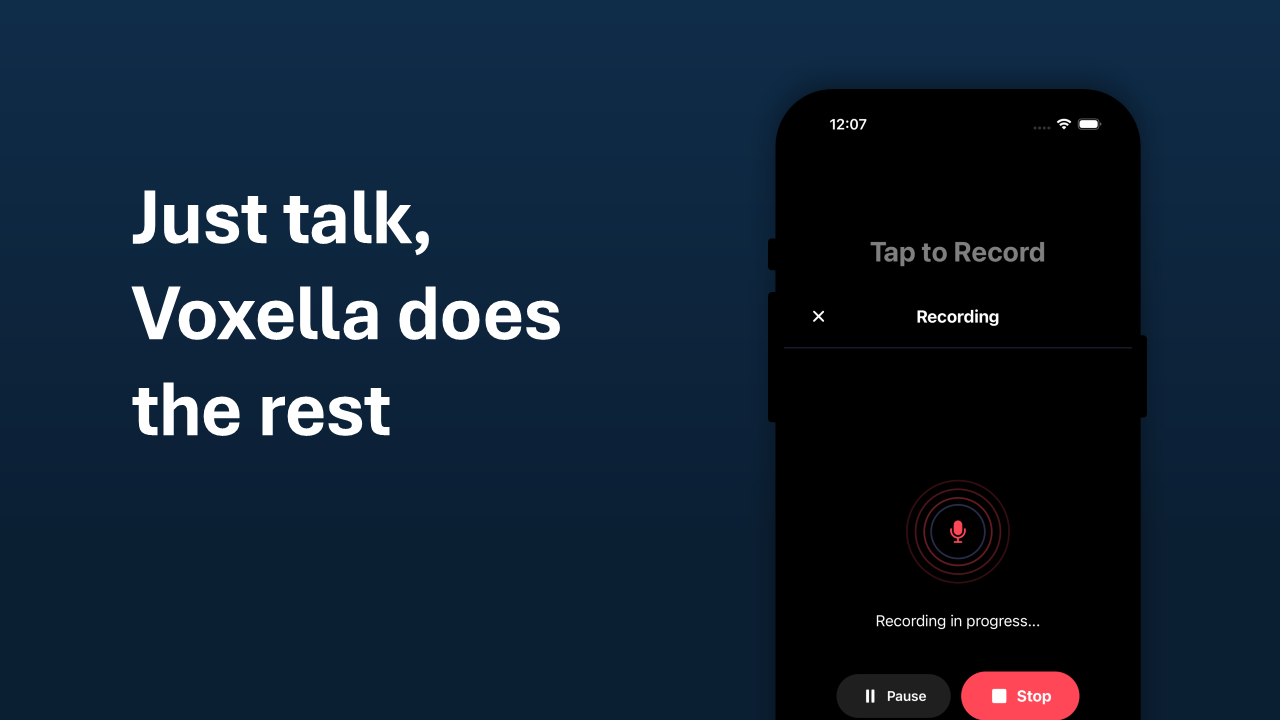 Voxella — Turn your voice into clarity gallery image