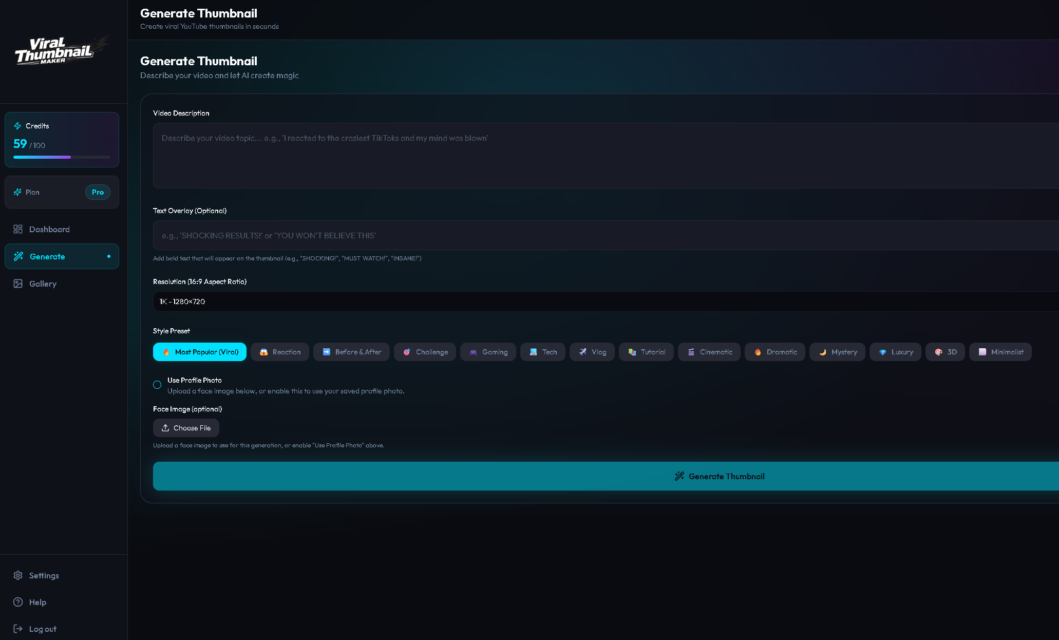 ViralThumbnailMaker gallery image