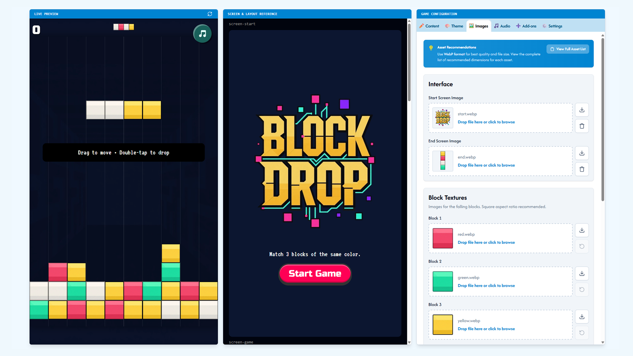 Reskinnable gallery image
