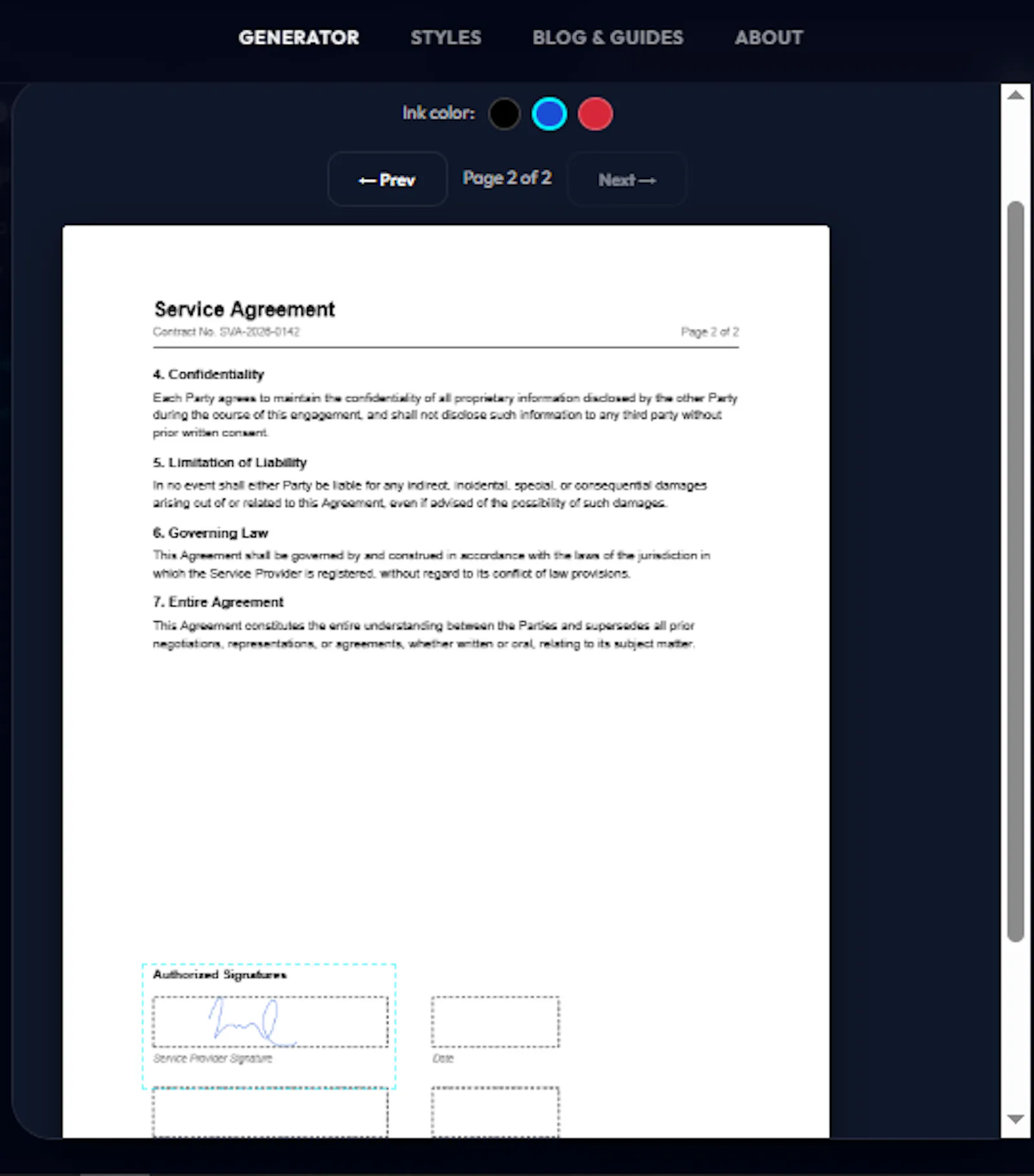 SigVela - Signature Generator screenshot 7