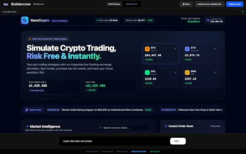 Buildercrow screenshot 3