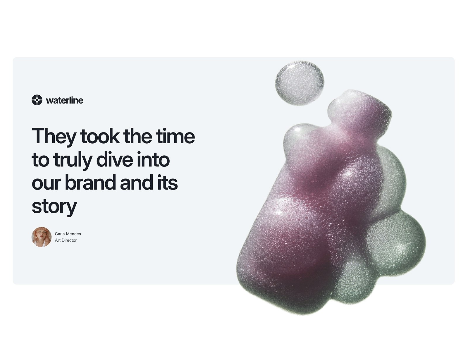 orchid® Framer Template - Screenshot 3 showing product features and functionality