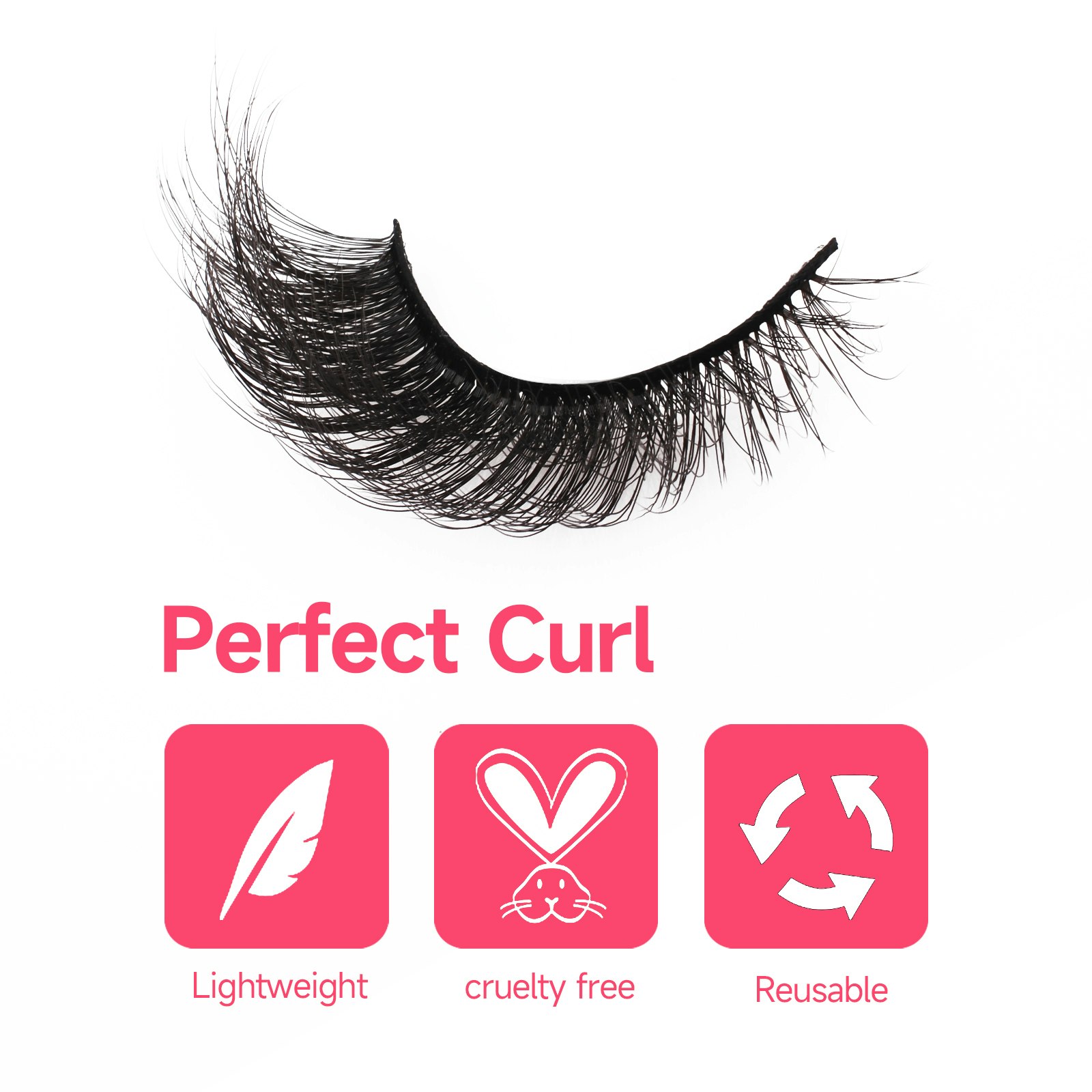MilyBest Lashes False Eyelashes 10 Pairs media 2