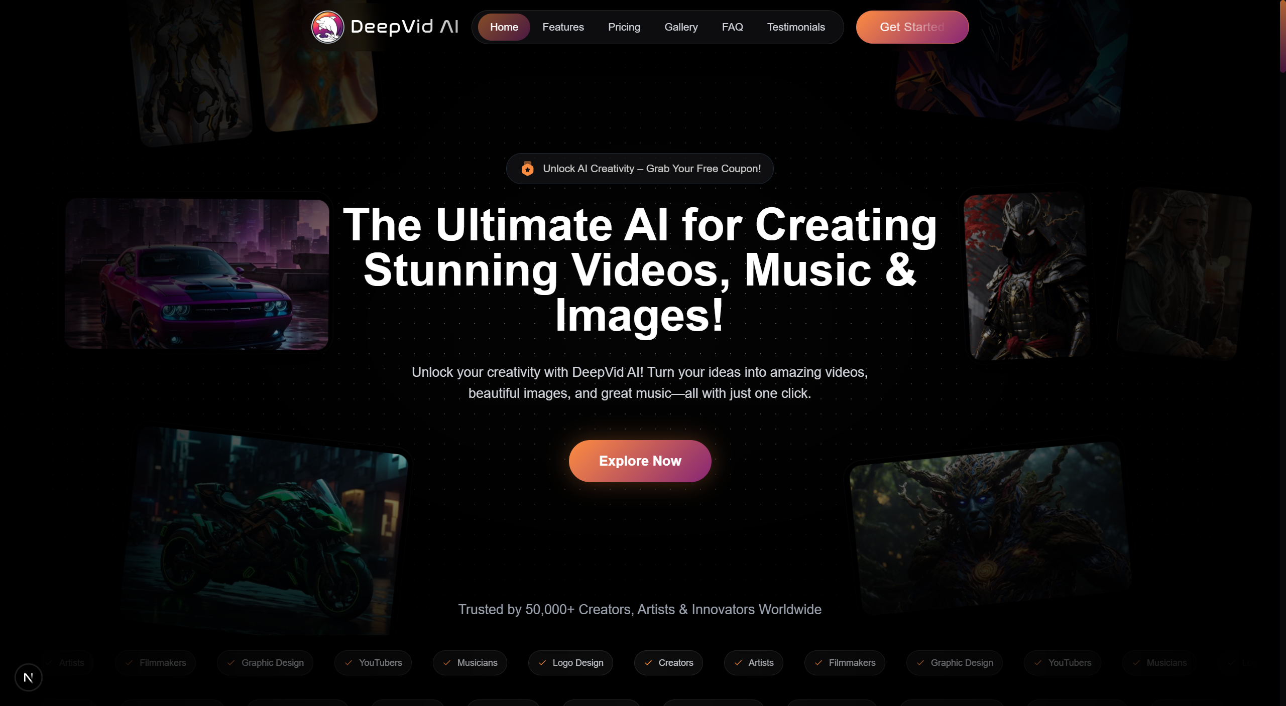 DeepVid AI gallery image
