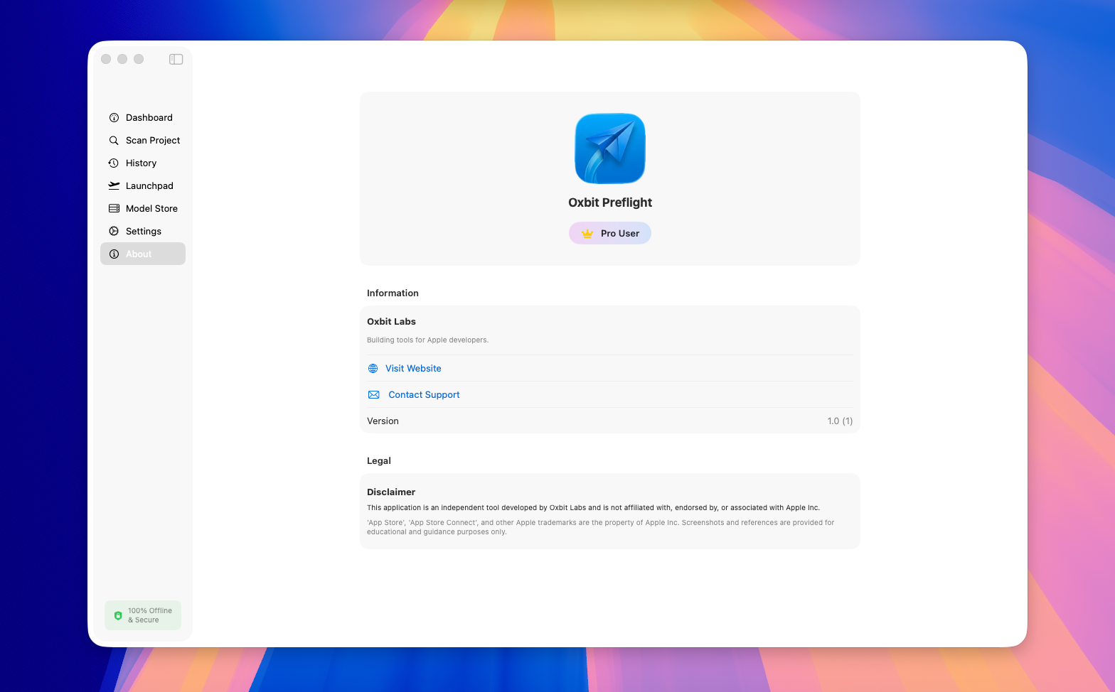 Oxbit PreFlight gallery image