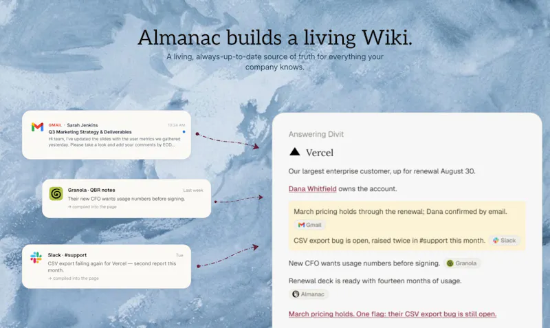 Almanac screenshot 3