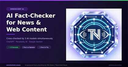 Omniscient AI — Triple AI Fact Checking gallery image