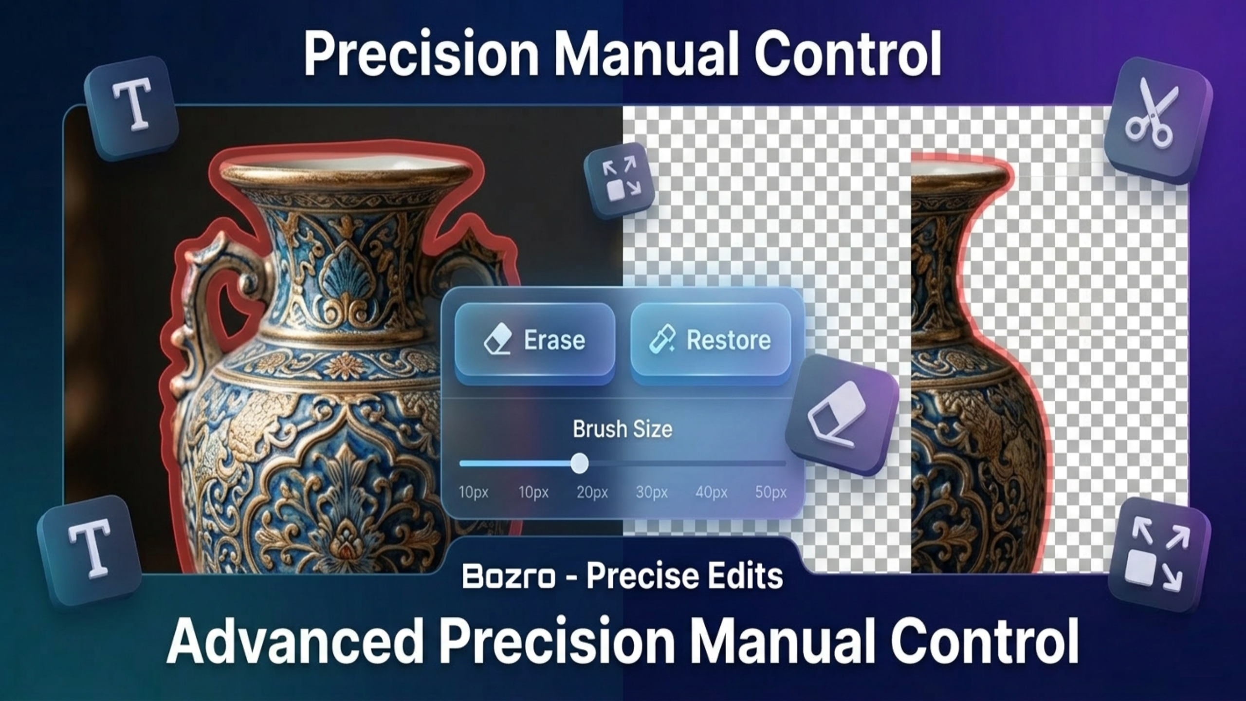Bozro: AI Image Compressor & BG Remover gallery image