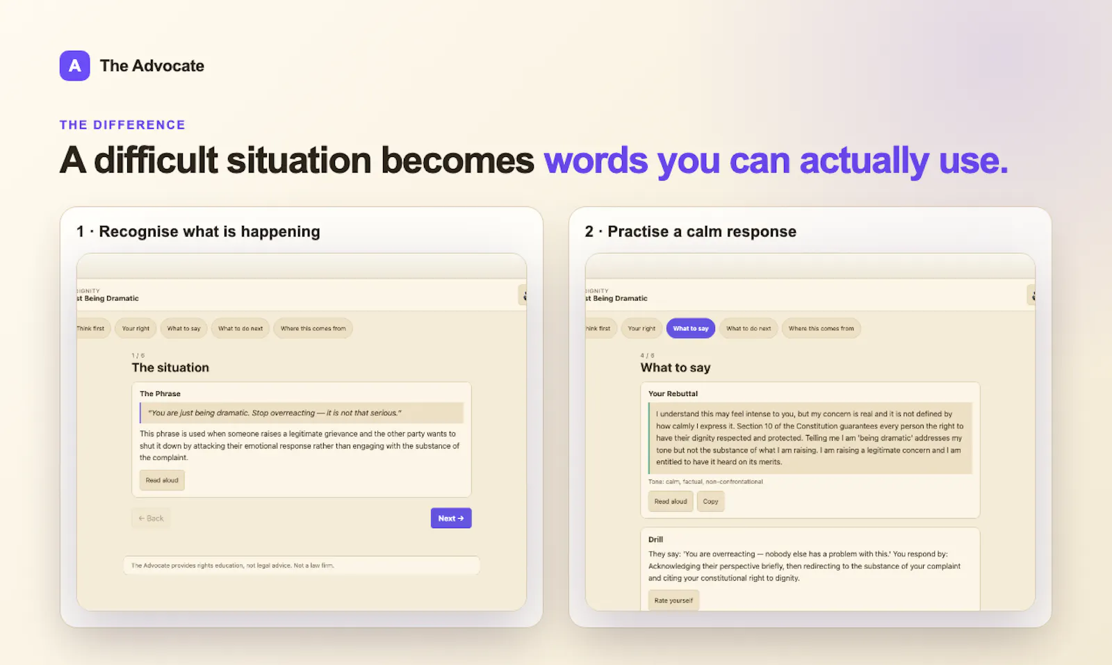 The Advocate screenshot 3
