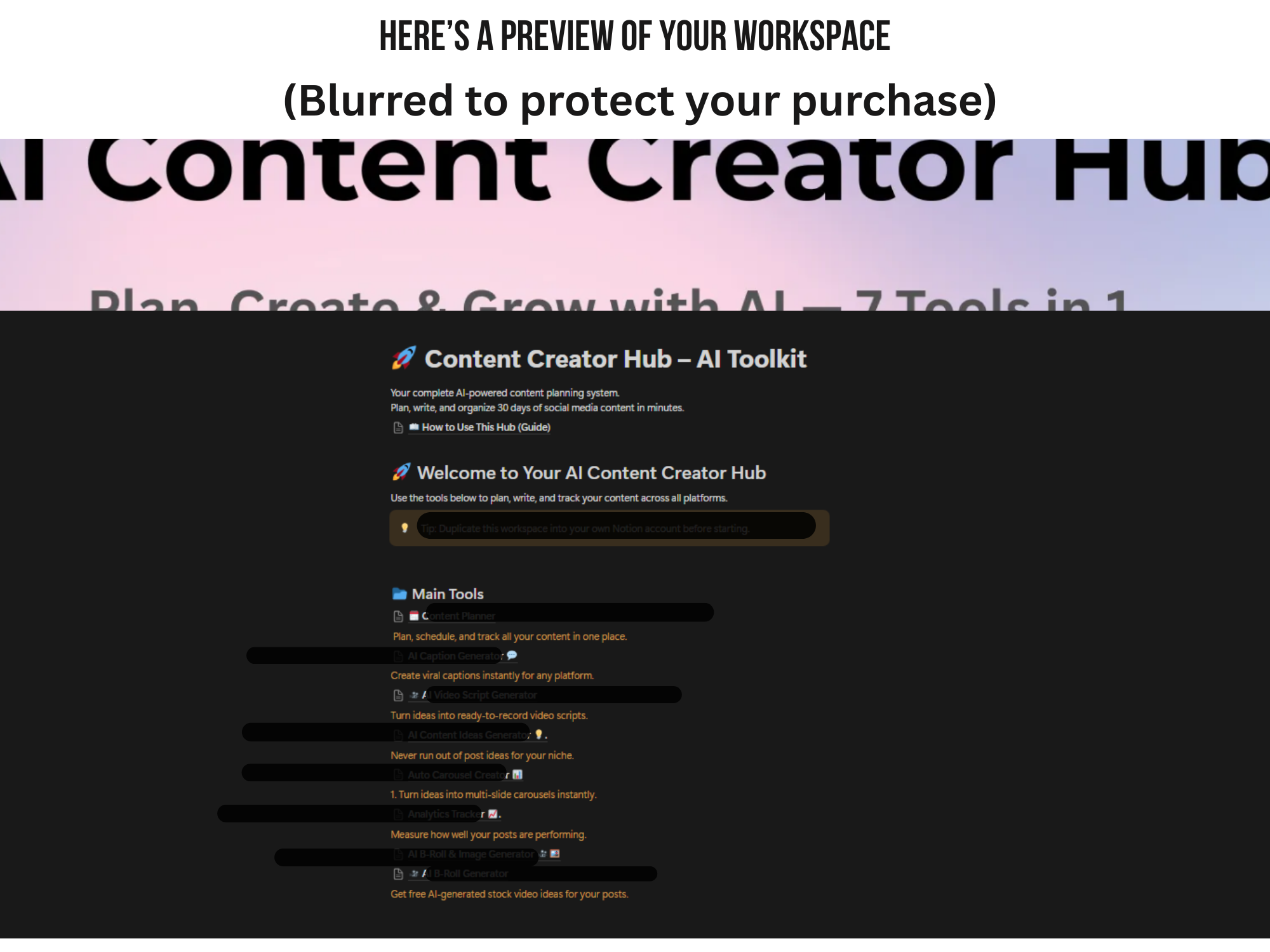 Async Content System — Notion AI Toolkit media 8