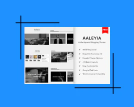 Aaleyia – Free WordPress Blog Theme