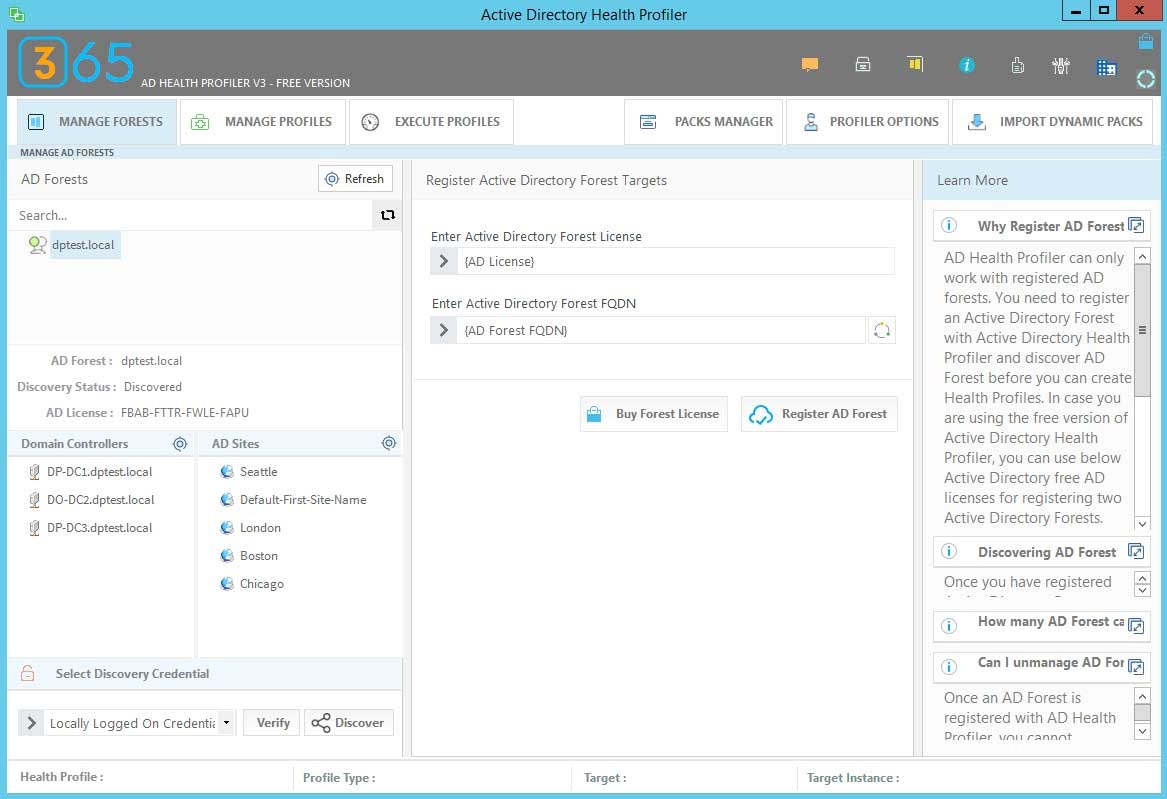 Active Directory Health Profiler gallery image