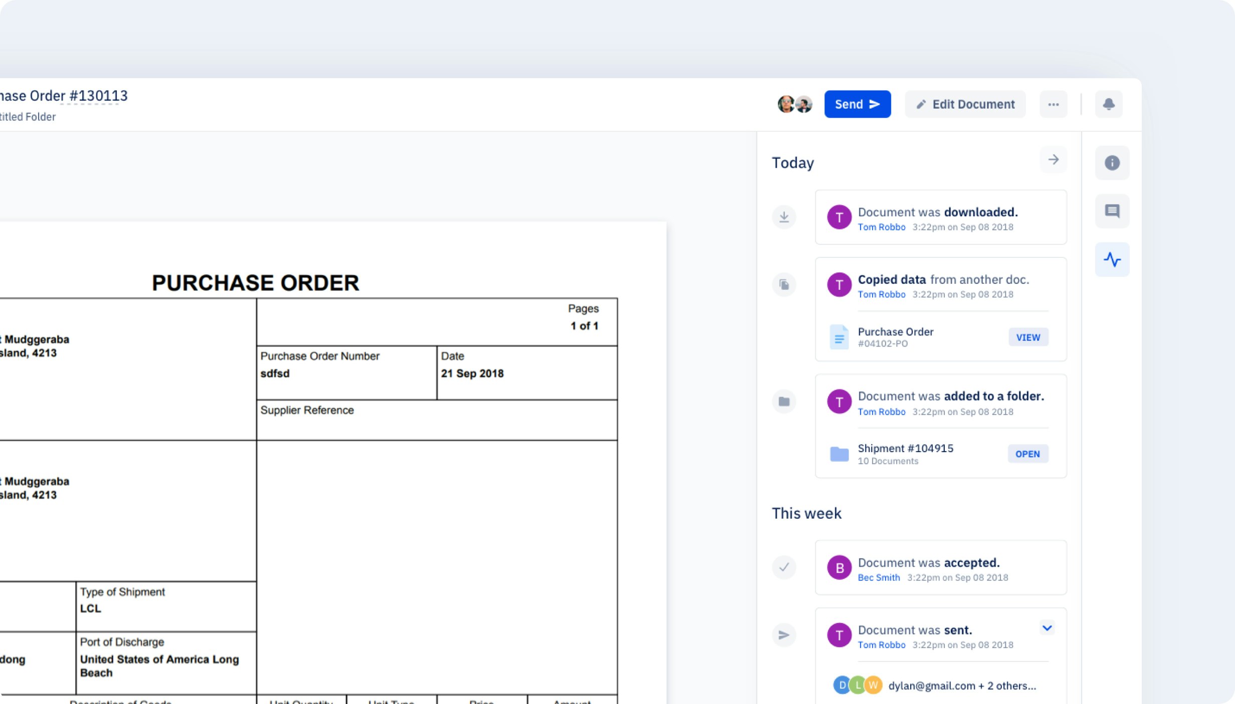 IncoDocs gallery image