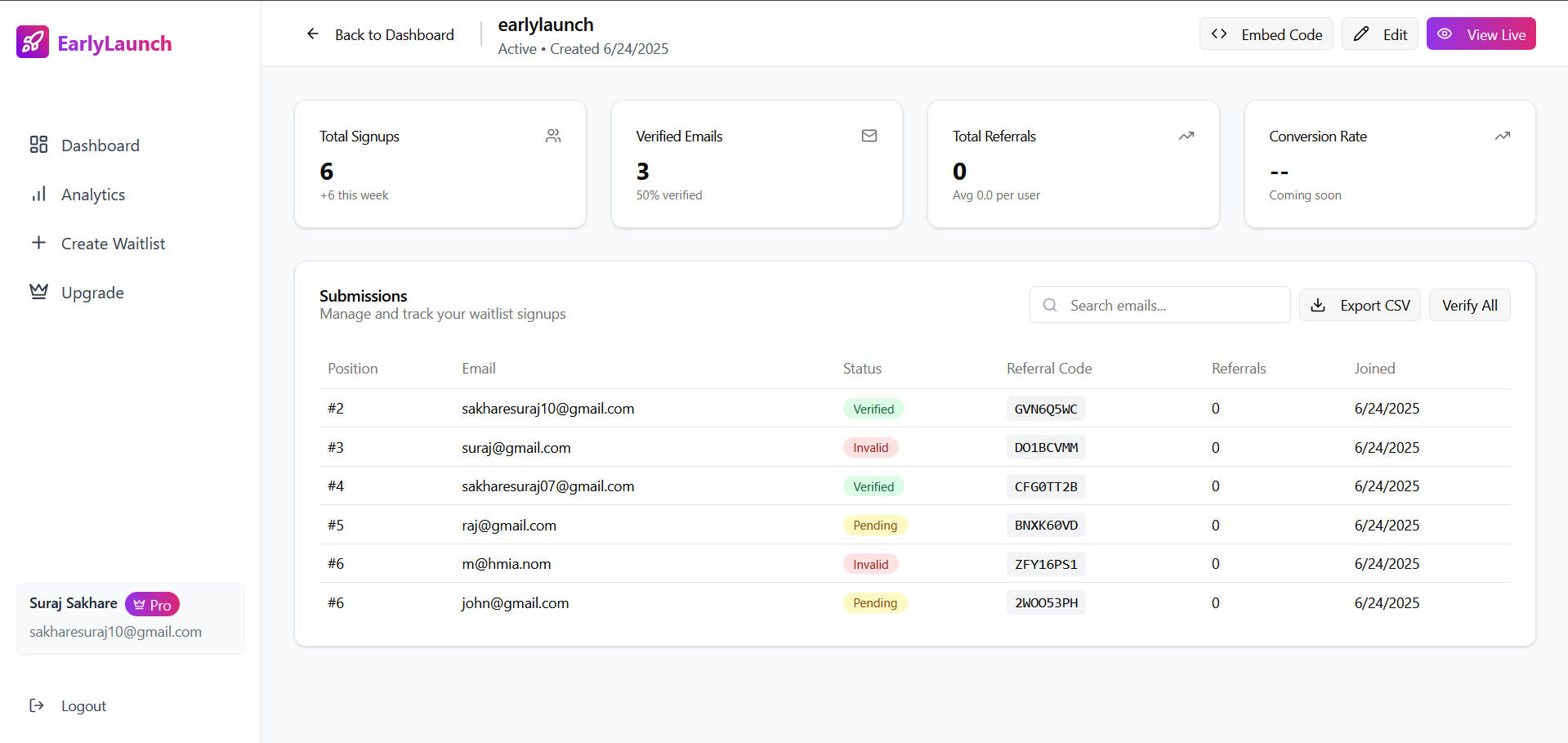 EarlyLaunch - Validate your saas idea before you build media 3