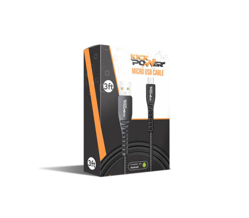 KickPOWER® 3ft Micro USB Cable gallery image
