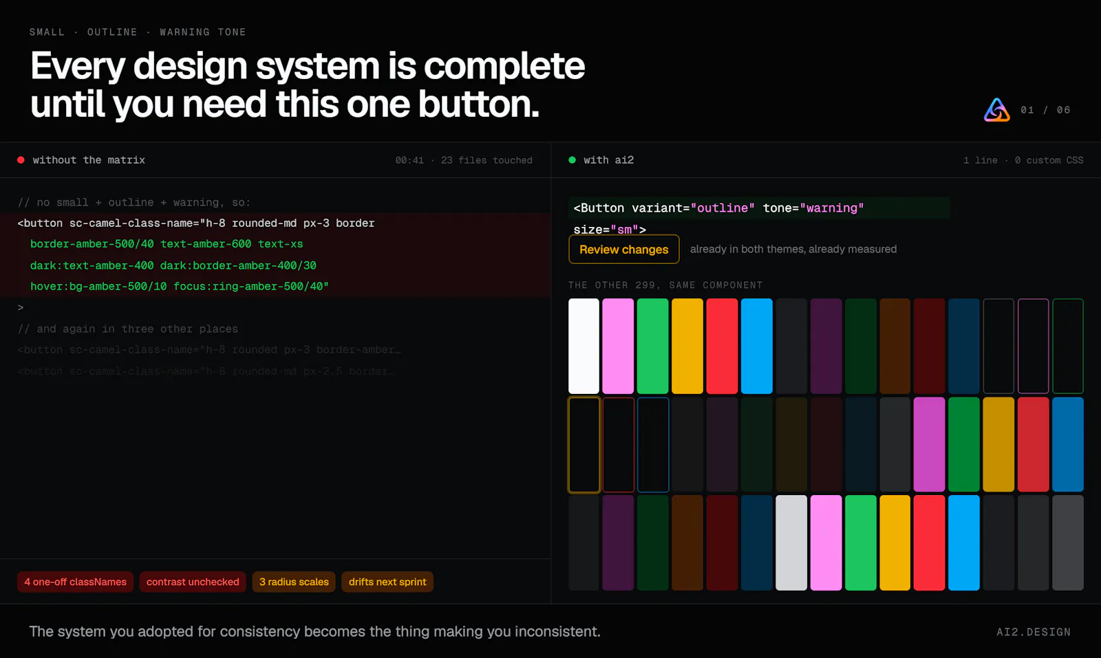 ai2 Design System screenshot 1