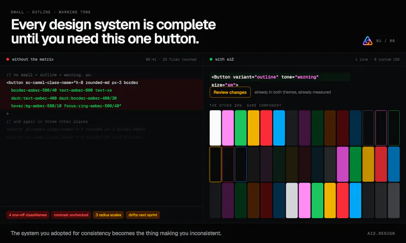 ai2 Design System screenshot 1