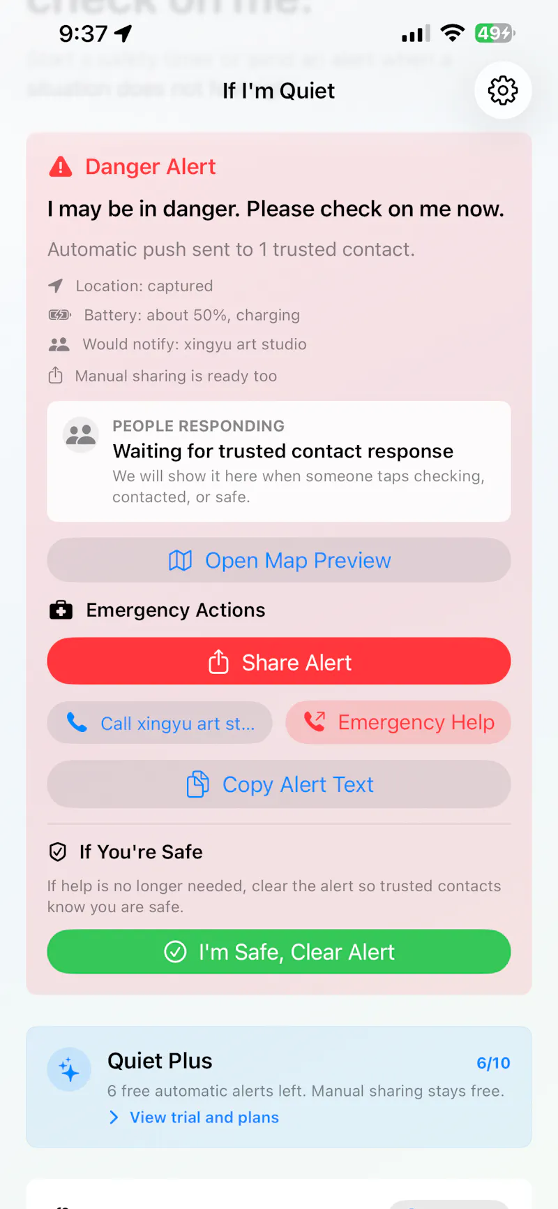 If I’m Quiet screenshot 1