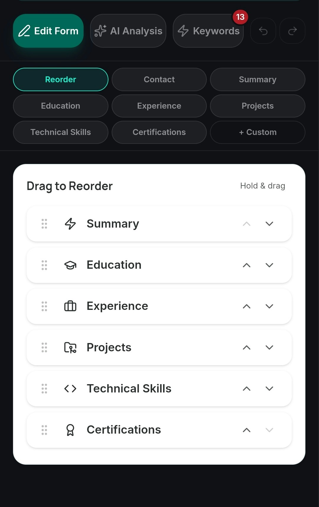 Flashresume gallery image