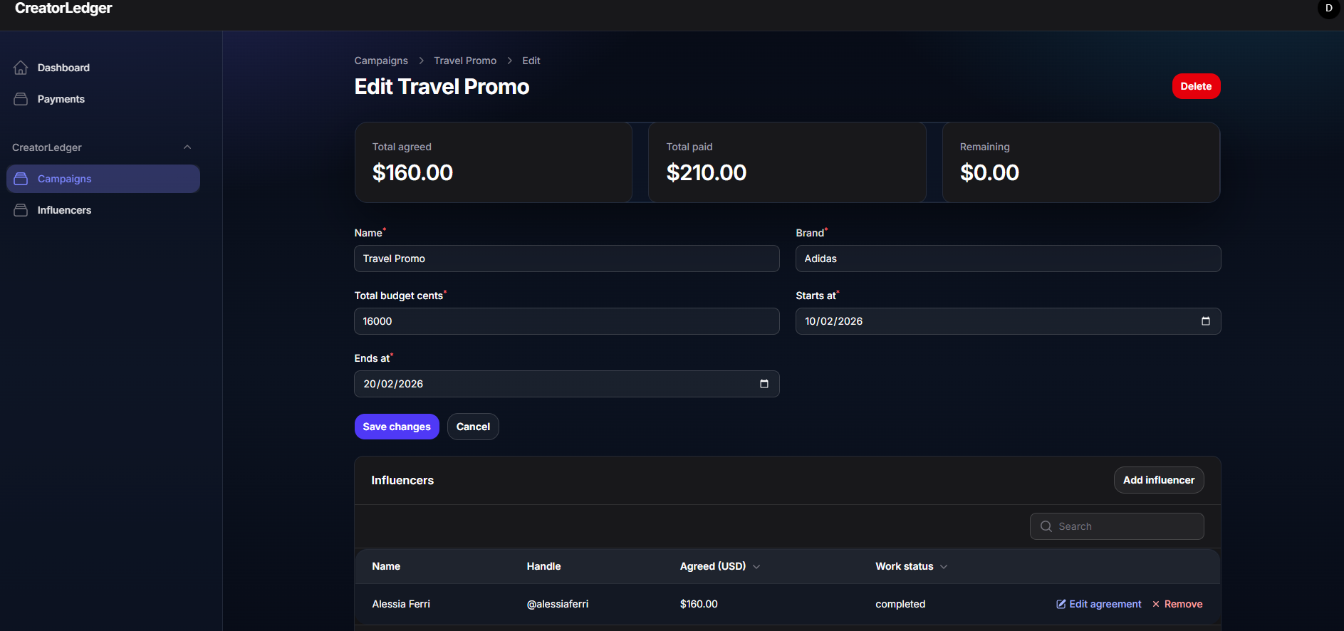 CreatorLedger gallery image