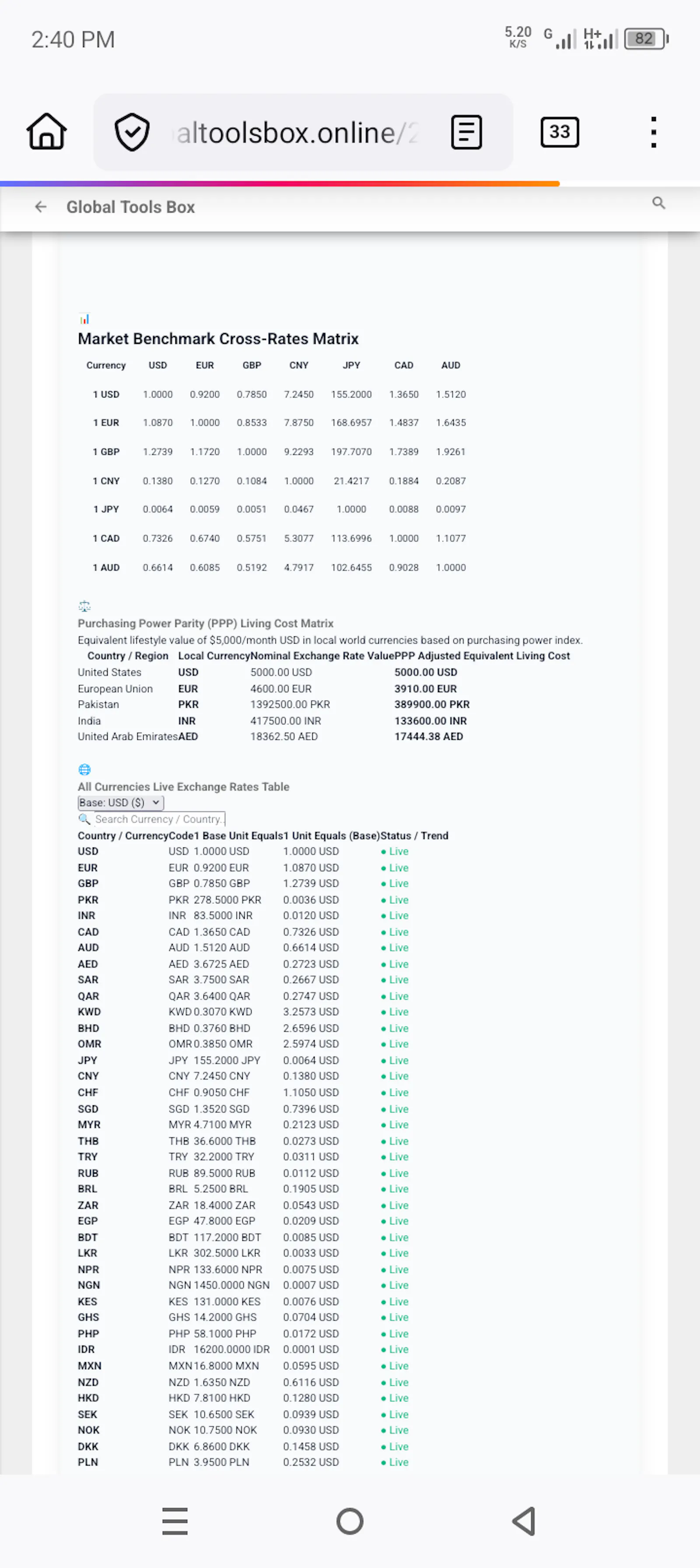Ultra-Advanced Currency Converter Suite  screenshot 4