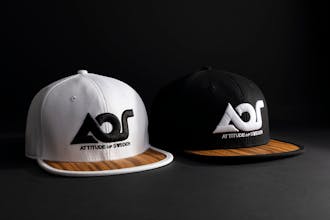 Unique wooden snapback gallery image