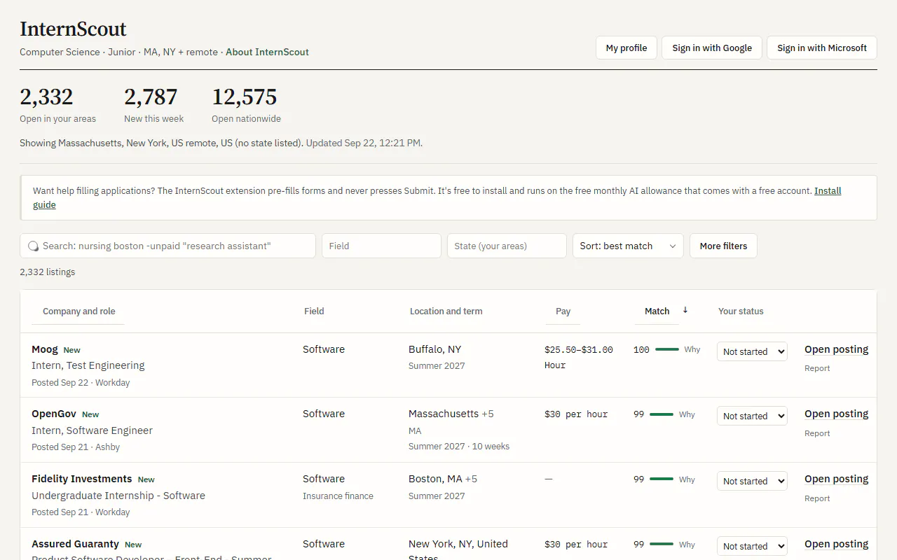 InternScout gallery image