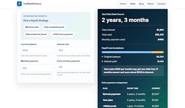 ToolNestFinance gallery image