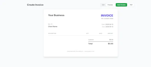 InvoiceQuick gallery image