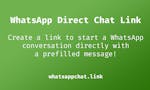 WhatsApp Direct Chat Link image