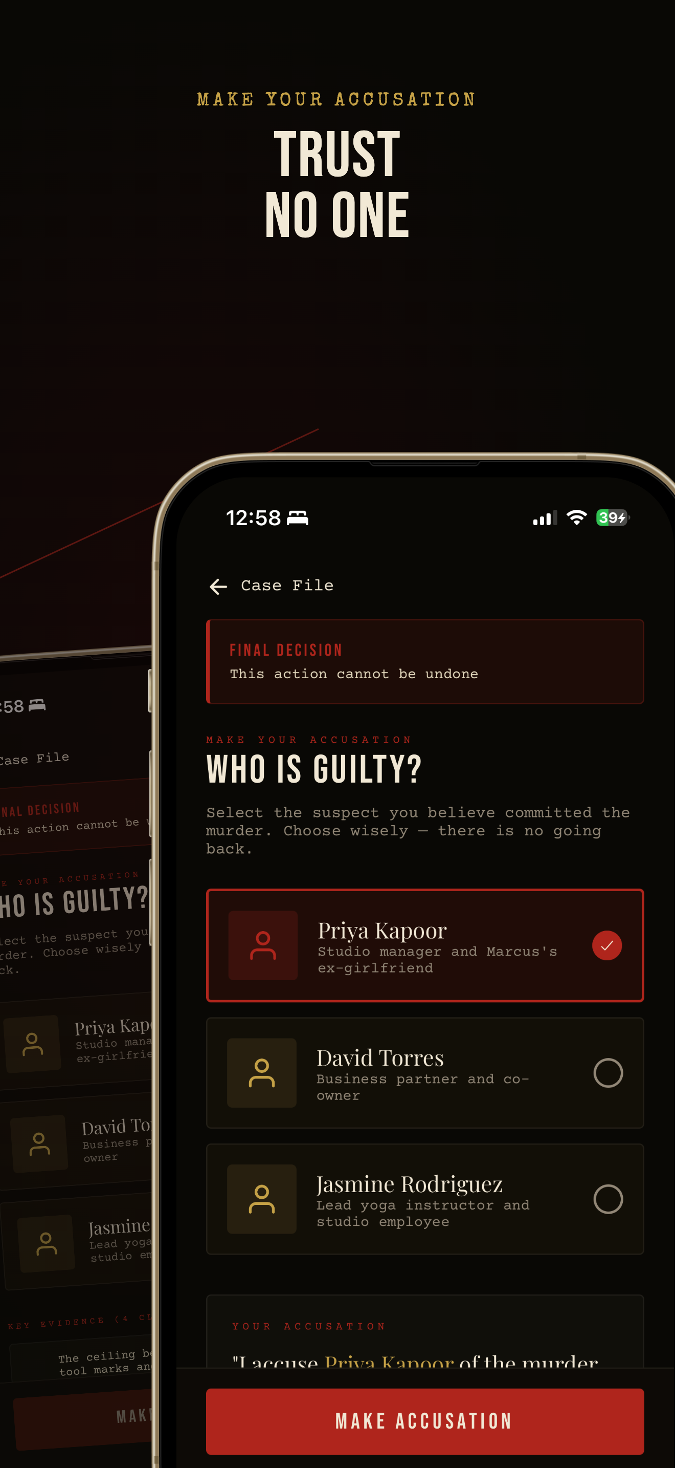 Dossier — Solve Unique Murder Mysteries gallery image