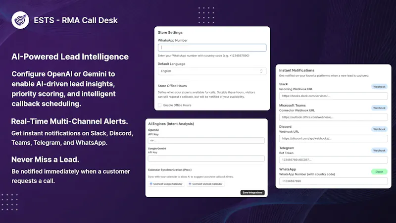 CallDesk AI for Shopify screenshot 6